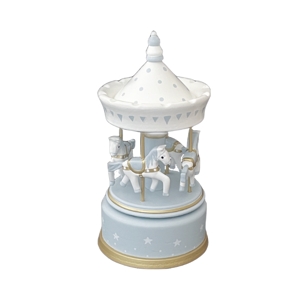 Wooden Musical Horse Carousel - Assorted Large