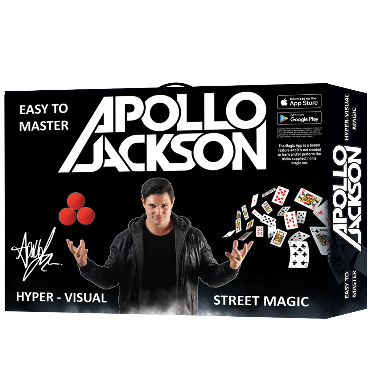 Apollo Jackson Hyper Visual Street Magic Trick Set