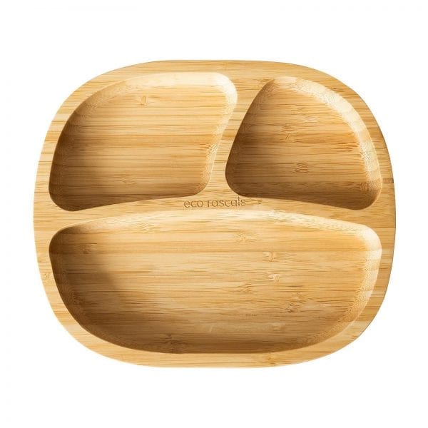 Bamboo 3 Section Suction Plate
