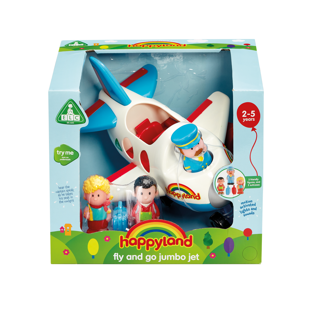 Happyland Fly & Go Jumbo Jet