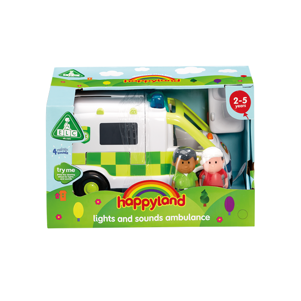Happyland Lights and Sounds Ambulance
