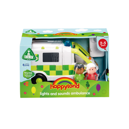 Happyland Lights and Sounds Ambulance