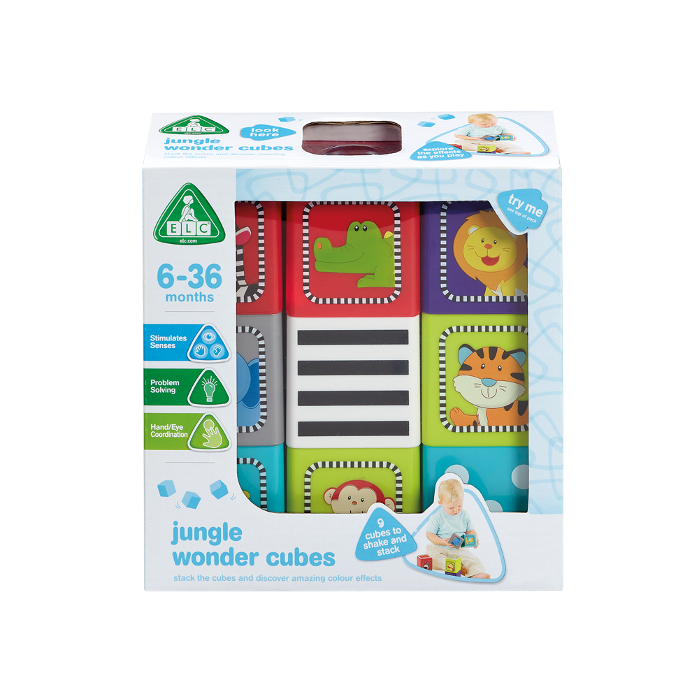 Jungle wonder cubes 6-36 months