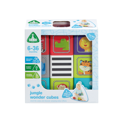 Jungle wonder cubes 6-36 months