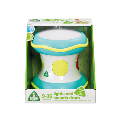 Lights & Sounds Drum 9-36 months
