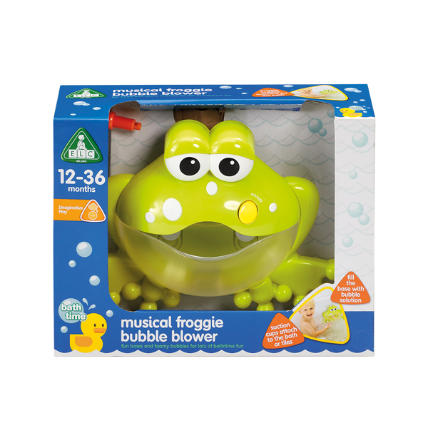 Musical Froggie Bubble Blower