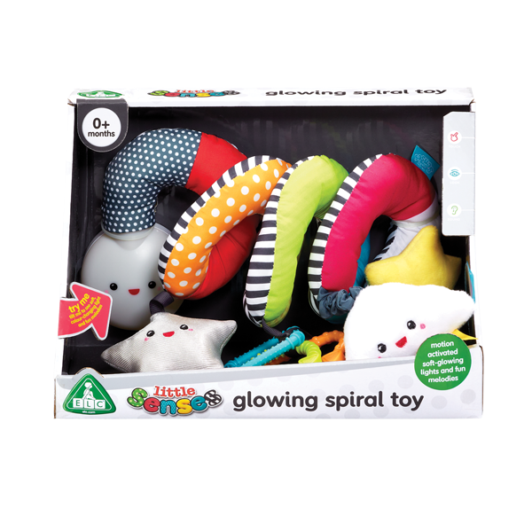 Little Senses Glowing Spiral Toy