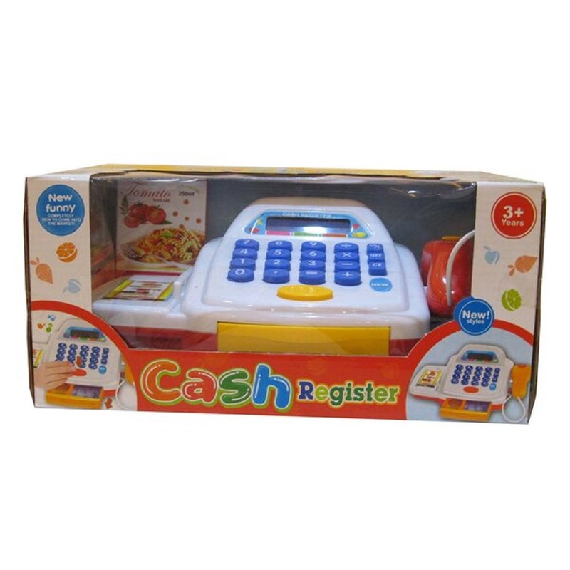 Cash Register with Light Scanning Function