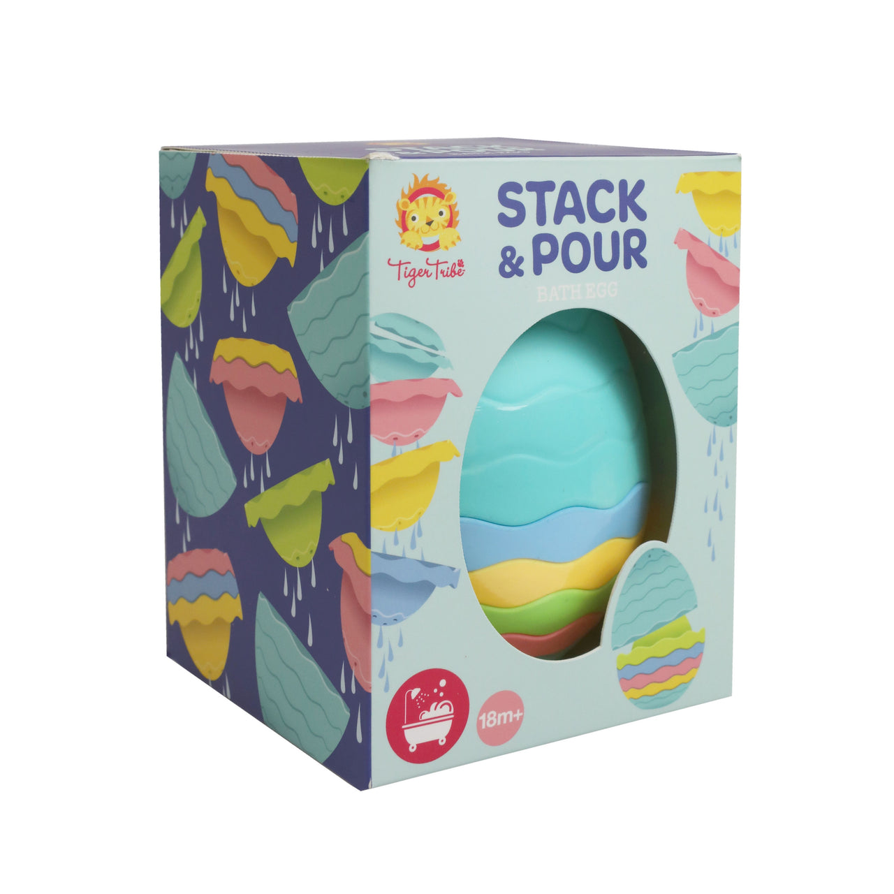 Stack and Pour  - Bath Egg