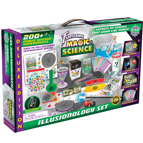 Magic of Science - Illusionology Set (200+ magic tricks)