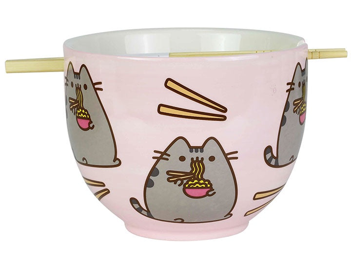 Pusheen Pink Ramen Bowl