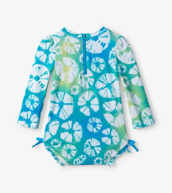 Watermelon Tie-dye Rashguard Swimsuit