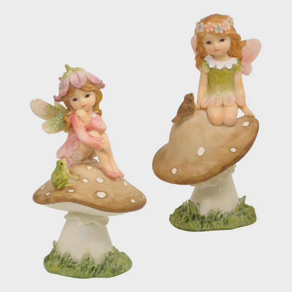 Fairy on Mushroom