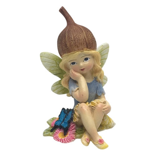 Gumnut Fairy with Ulysses Butterfly