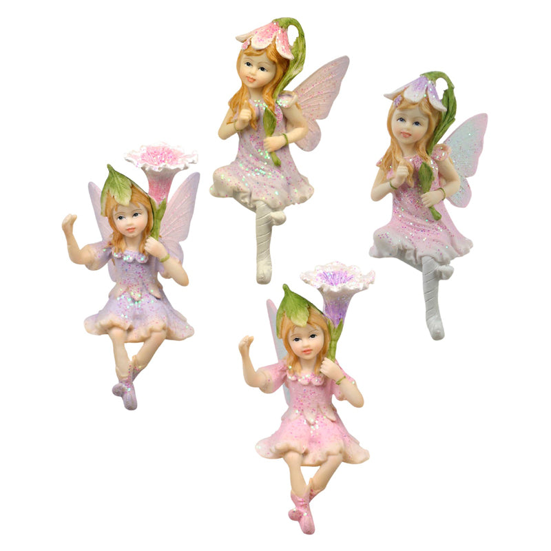 Flower Fairy Shelf Sitting