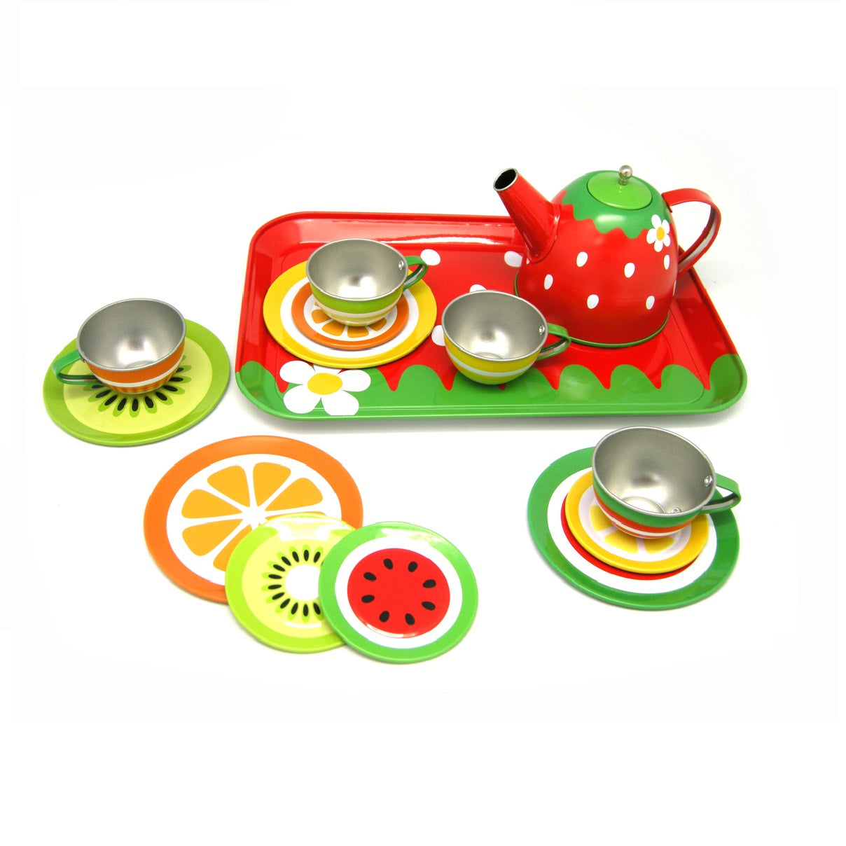 Fruit Tin Tea Set