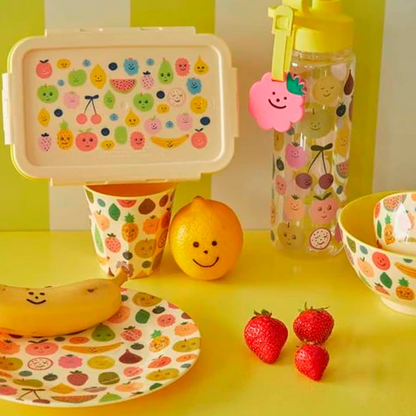 Melamine Kids Cups Set - Happy Fruits
