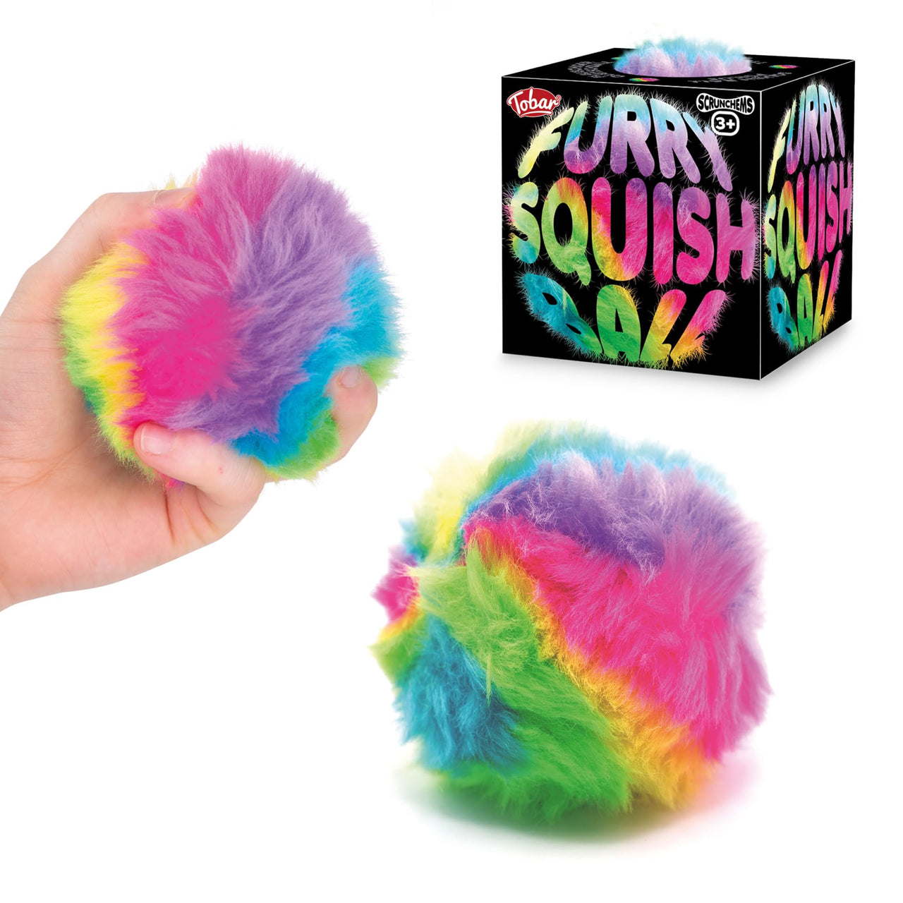 Scrunchems Furry Squish Ball