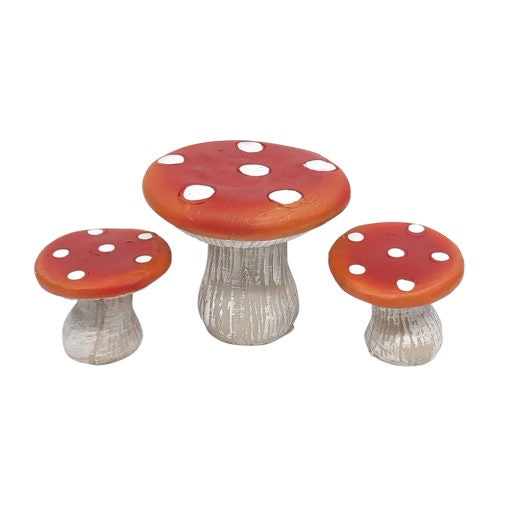 Mushroom furniture set - 3 pc