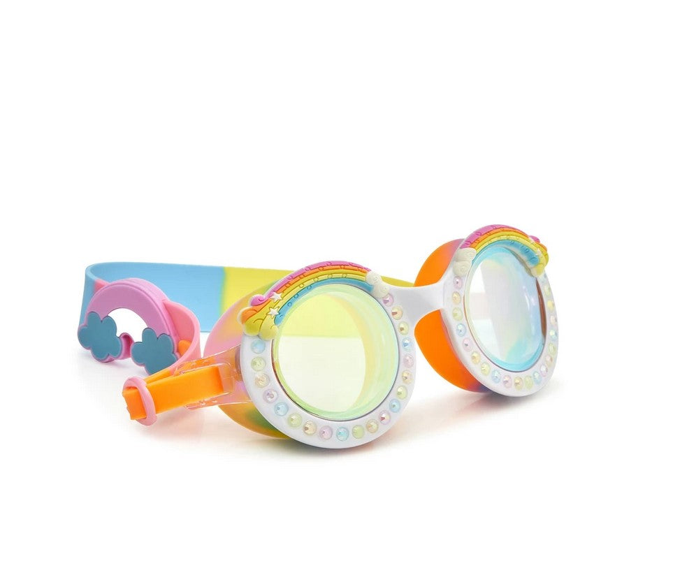 Swim Goggles - Good Vibes Rainbow