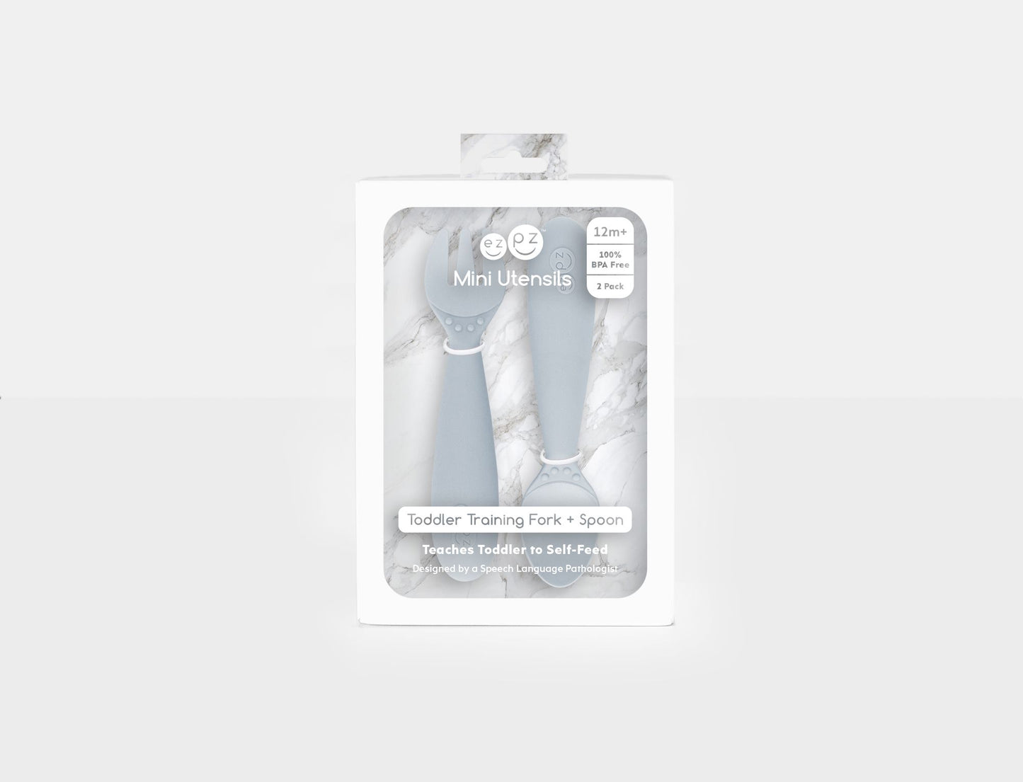 Mini Utensils - Toddler Training Fork + Spoon