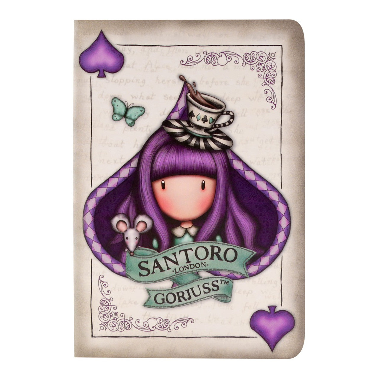 Set of 4 Jotters - Through the Looking Glass