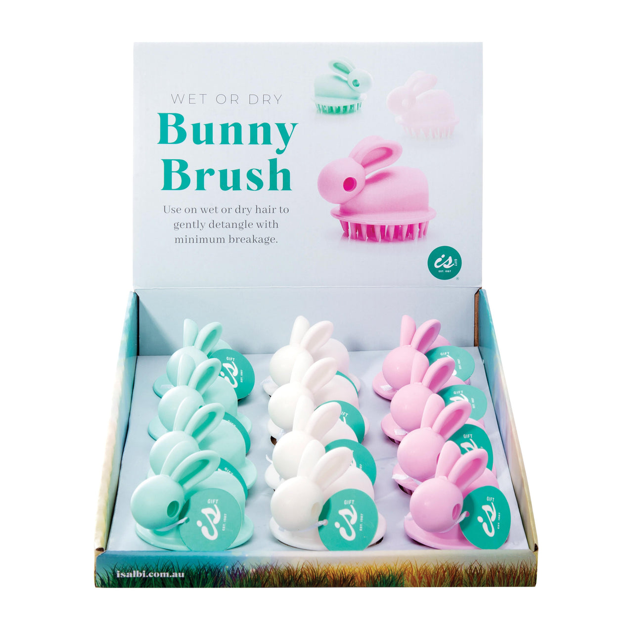 Wet or Dry Bunny Brush