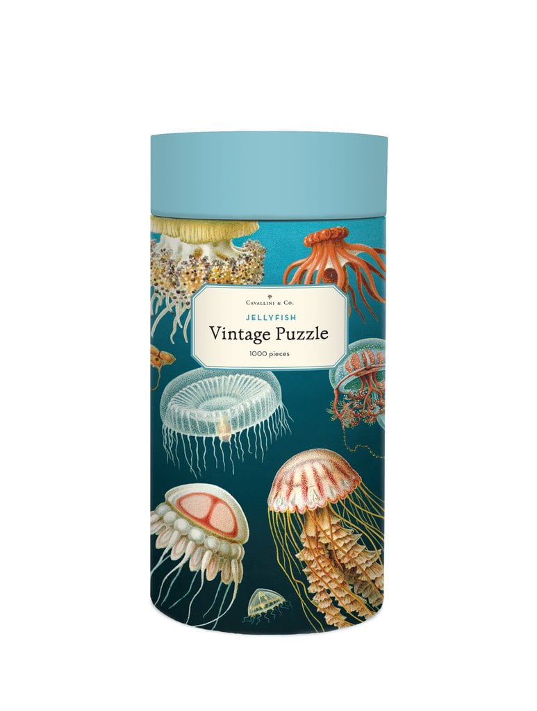 1000 pc Vintage Puzzle - Jellyfish
