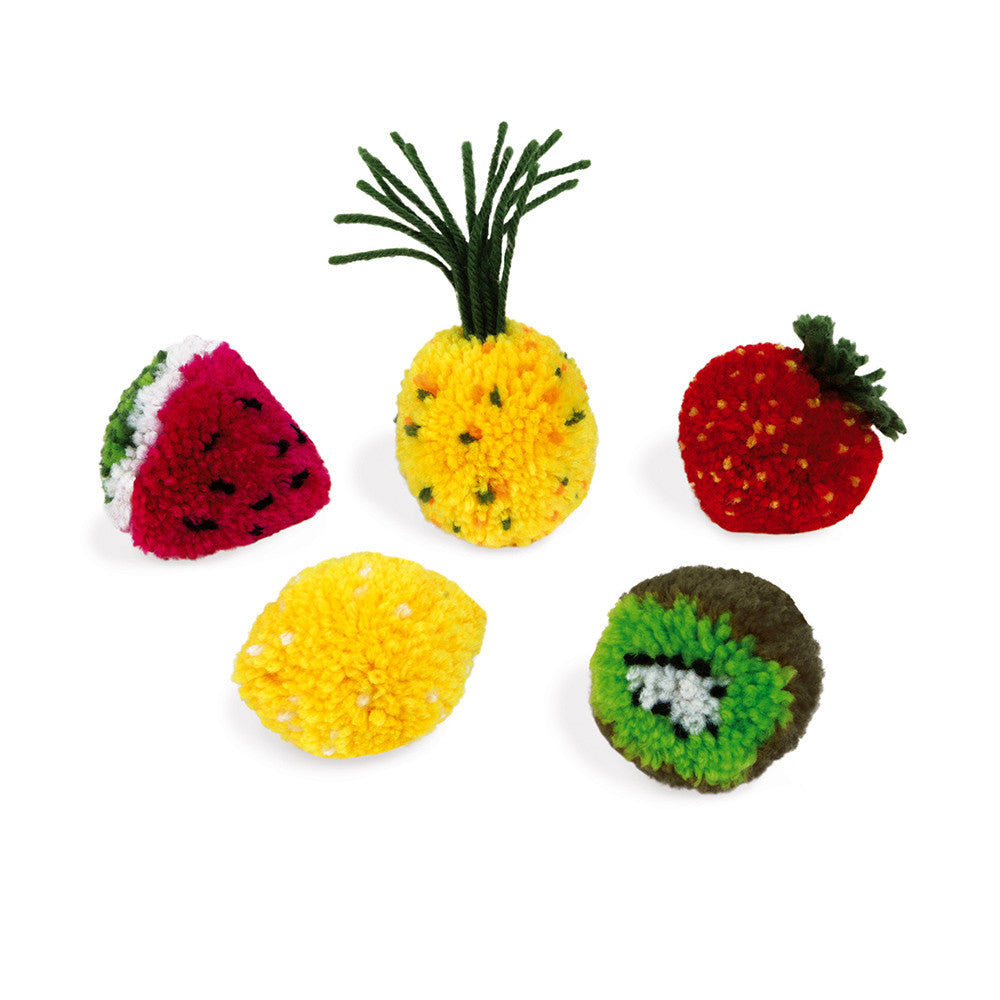 5 Fruit Pompoms