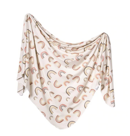 Knit Swaddle Blanket - assorted