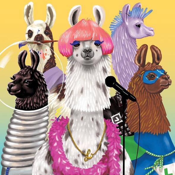 500 pc Puzzle - Llama Rama