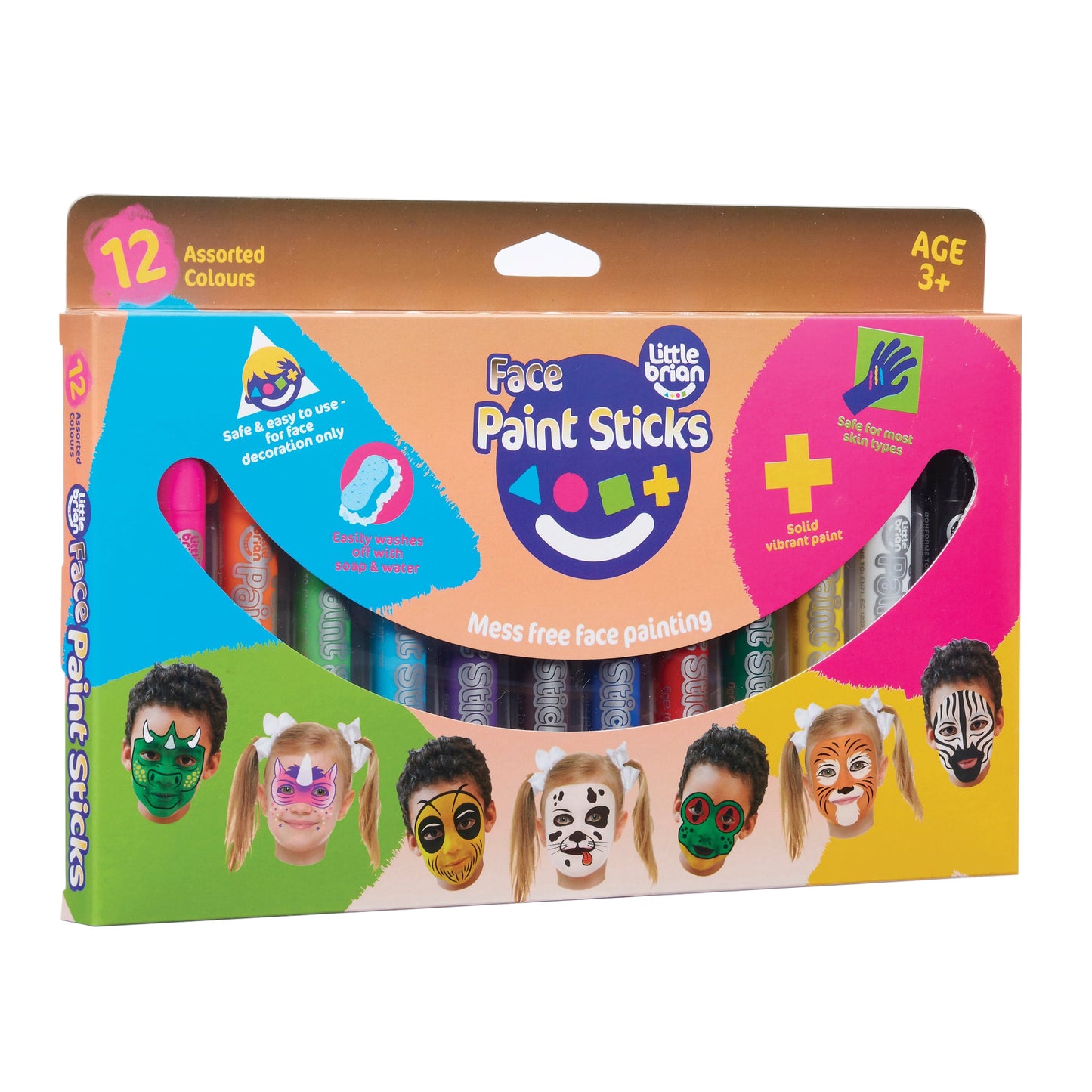 Face Paint Sticks - 12
