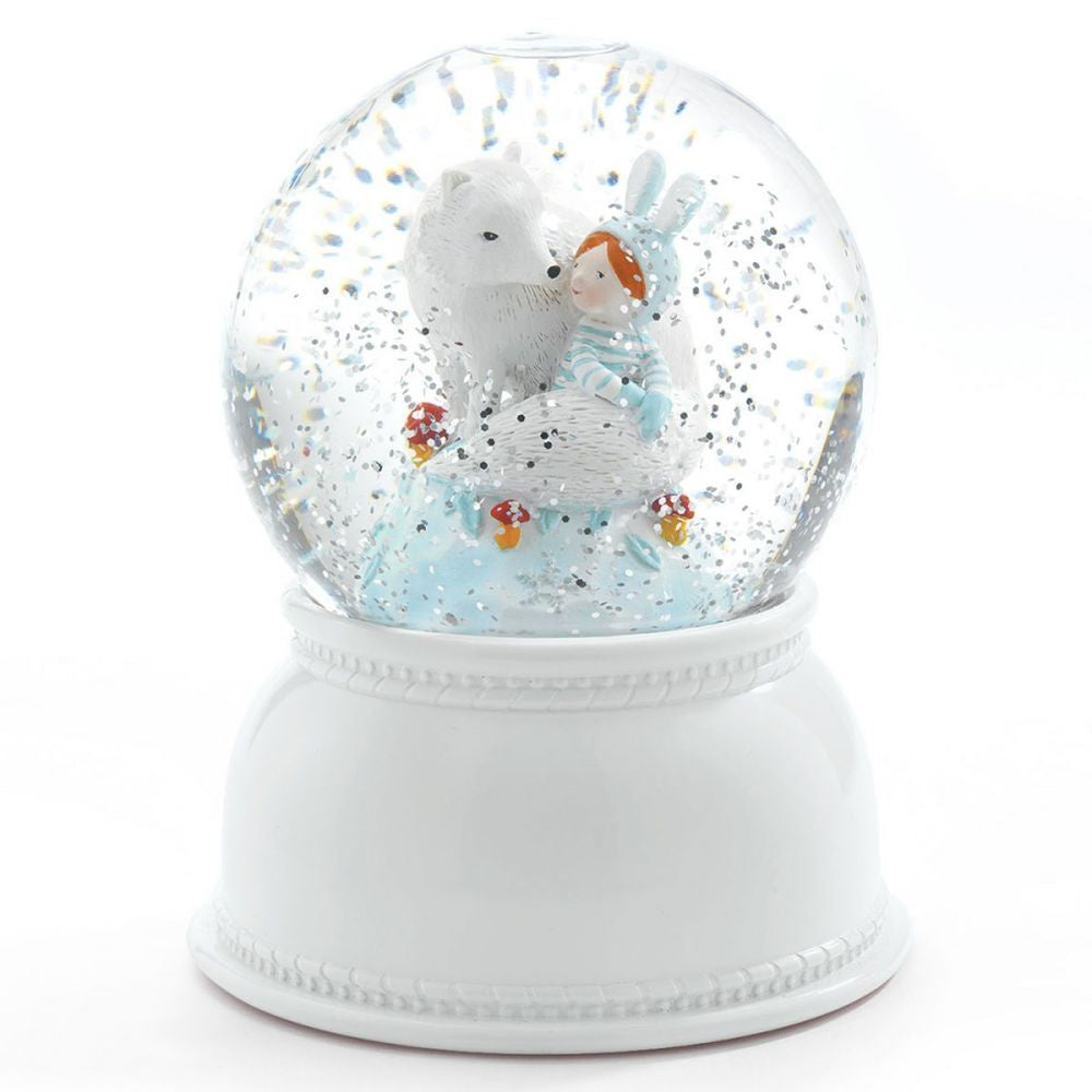 Lila & Pupi Snow Globe Night Light