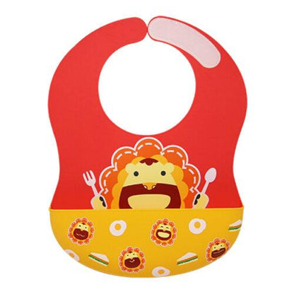 Wide Coverage silicone Bib