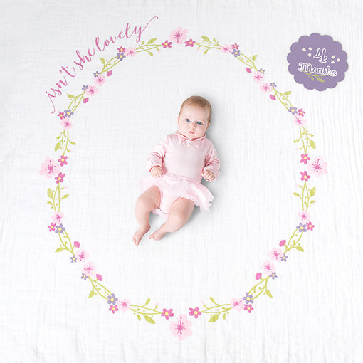 LuLujo Baby Blanket & Card Set
