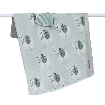 Cotton Knit Baby Blanket