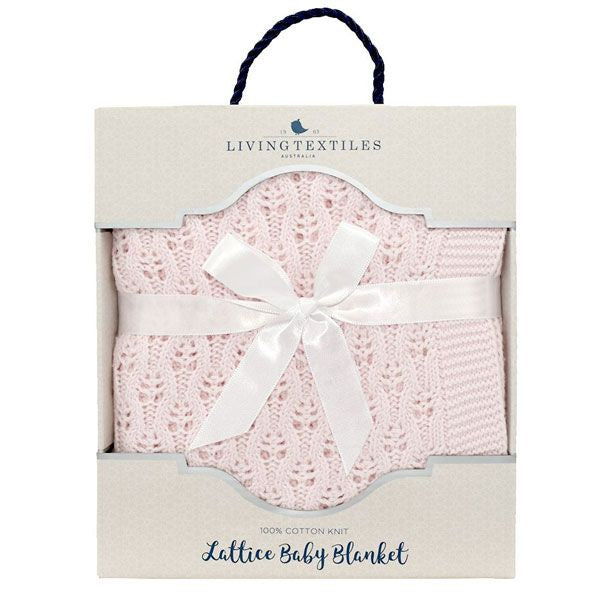 Lattice Baby Blanket