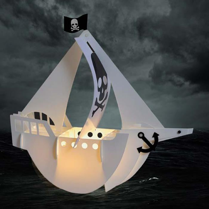 LED Table Lamp - Pirate Ship