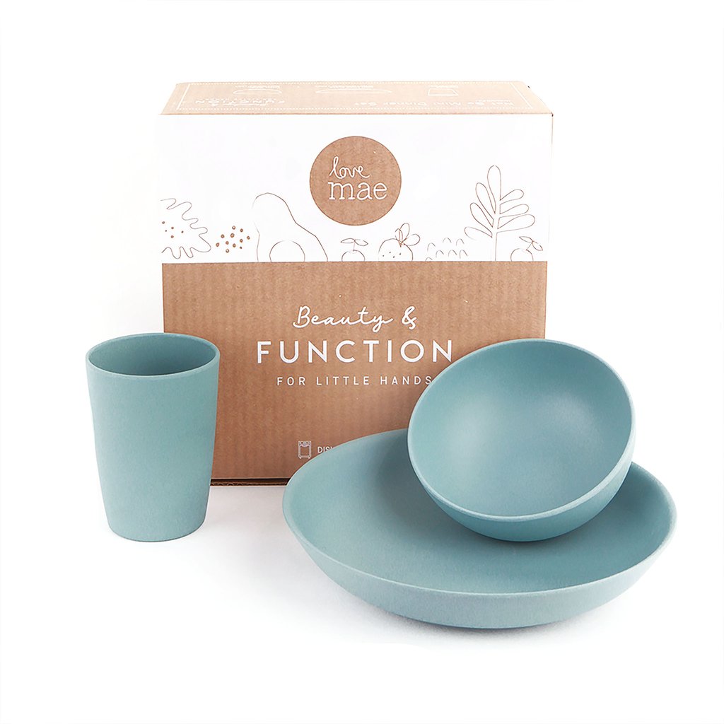 Not So Mini  Bamboo Dinner Set
