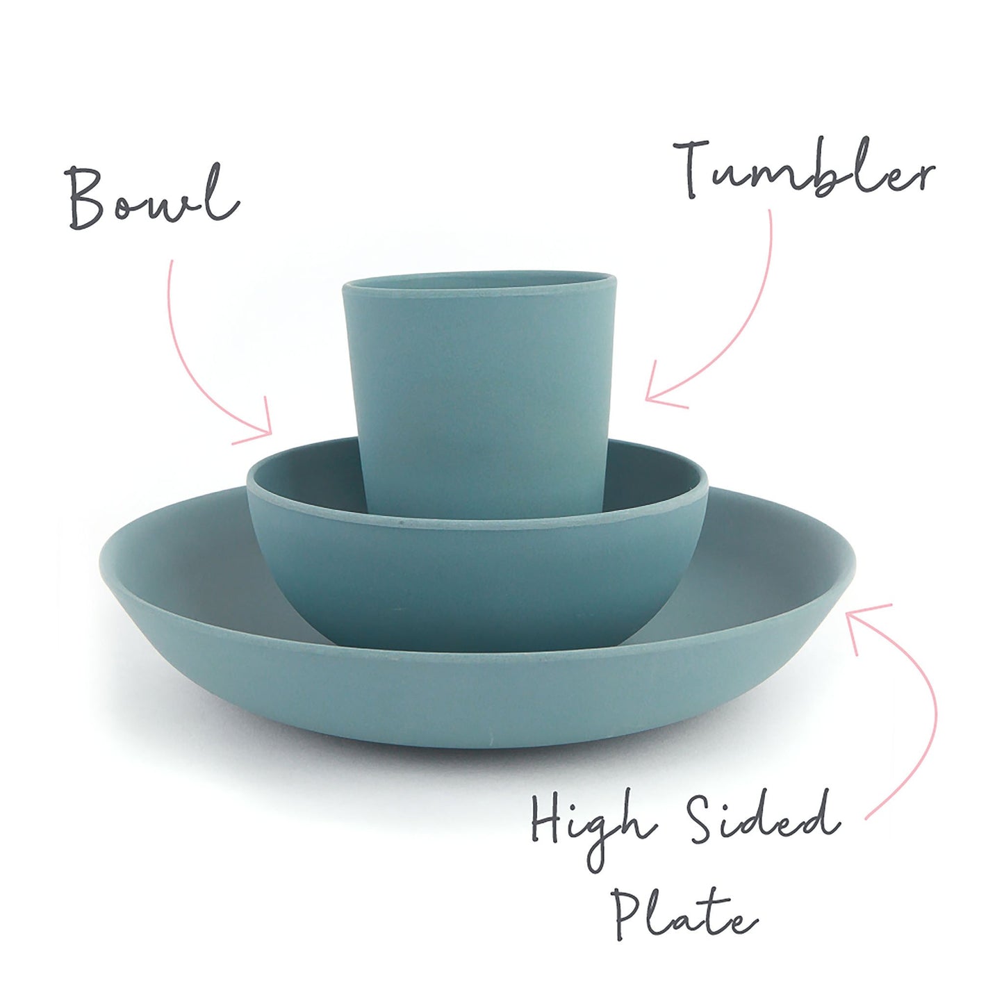 Not So Mini  Bamboo Dinner Set