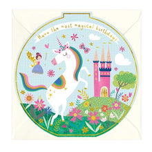 Magical Birthday Round Card