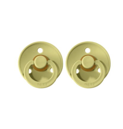 Round Pacifier Dummies Size 1 (0-6 Months) - 2pk
