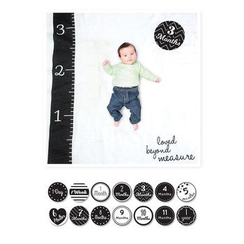 LuLujo Baby Blanket & Card Set