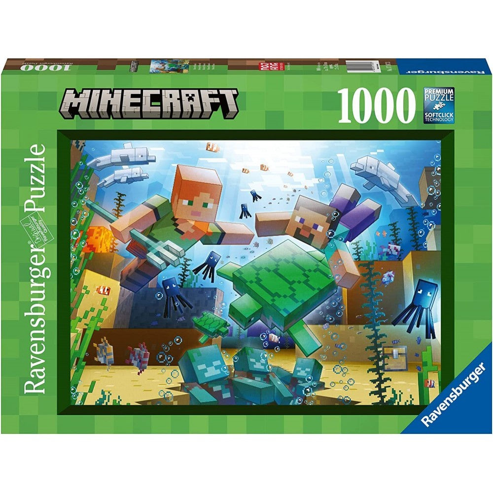 1000 pc Puzzle - Minecraft Challenge