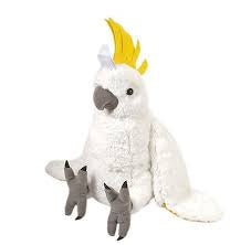 Cuddlekins Mini Sulphur Crested Cockatoo