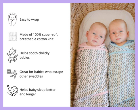 Miracle Blanket - Swaddle with Pouch