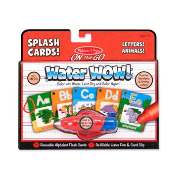 Water Wow! Splash Cards - Letters!