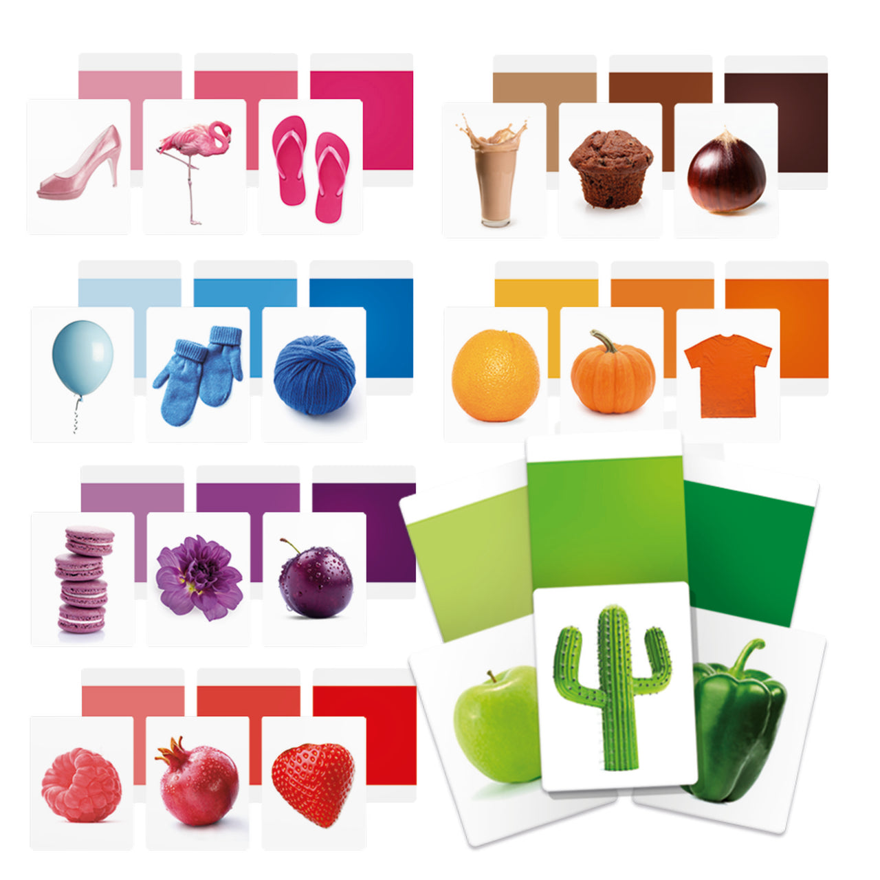 Montessori Flashcards - Colours