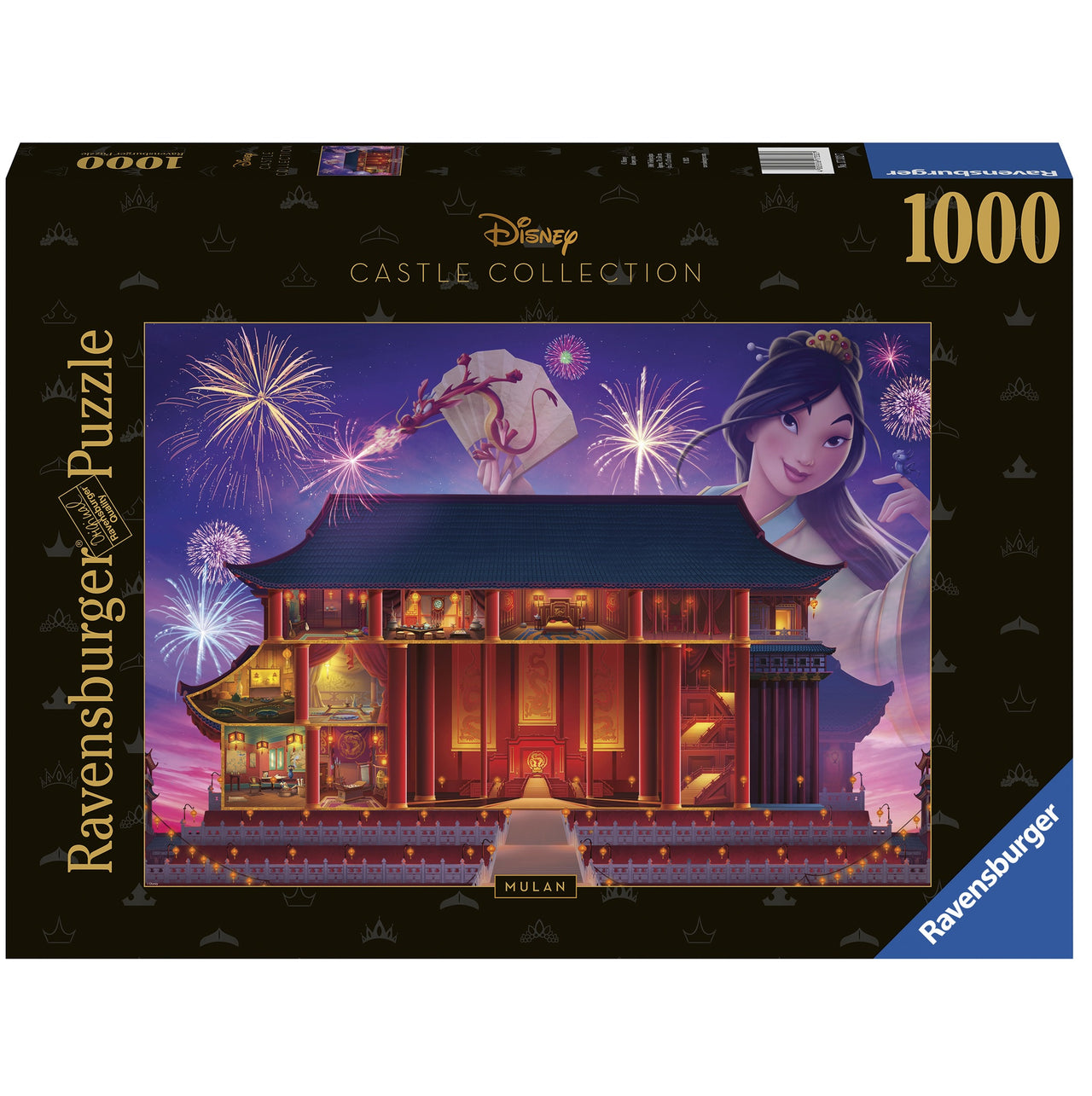 1000 pc Puzzle - Disney Castle Collection Mulan