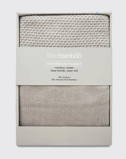 Textured Knit Blanket